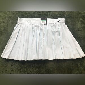 Nike Dri-FIT NWT XL Light Blue Pleated Tennis Pickleball Skirt Skort